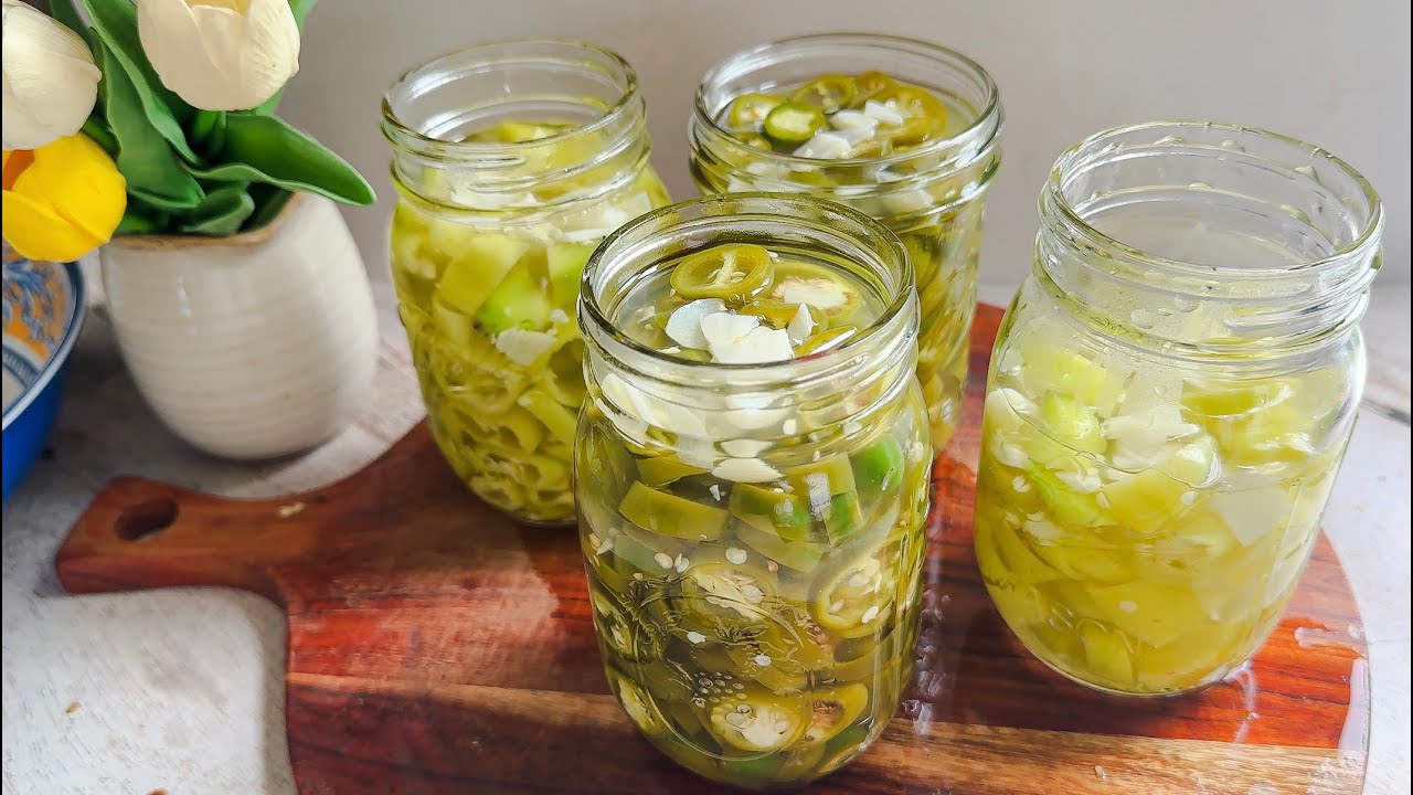 Pickled Jalapeños and Banana Peppers - Better Than Store Bought