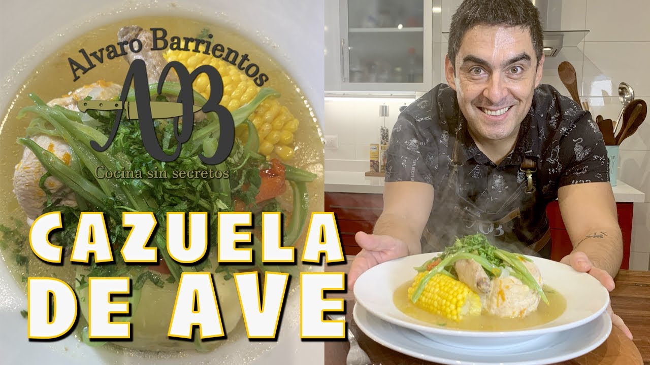 Cazuela de Ave. La mejor receta para que hagas la más rica cazuela de pollo.