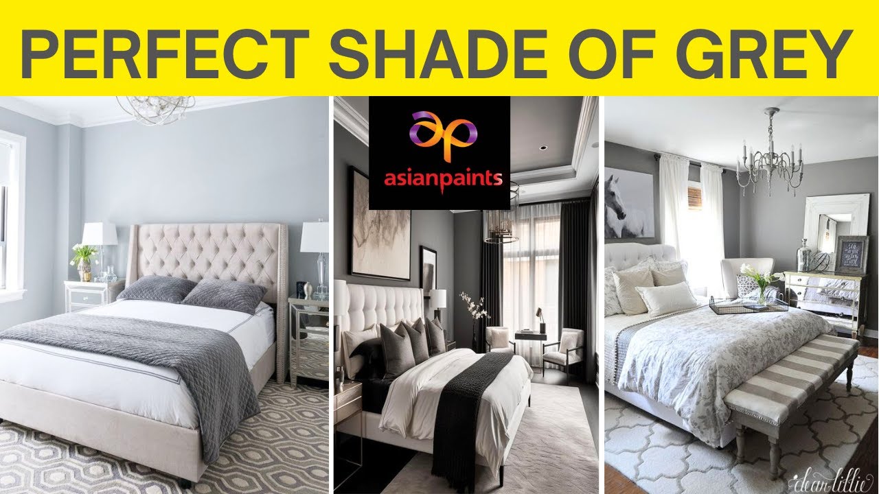 The Perfect Shade of Grey ! Best Grey paint colors asian paints ! asian paints Grey colour shades