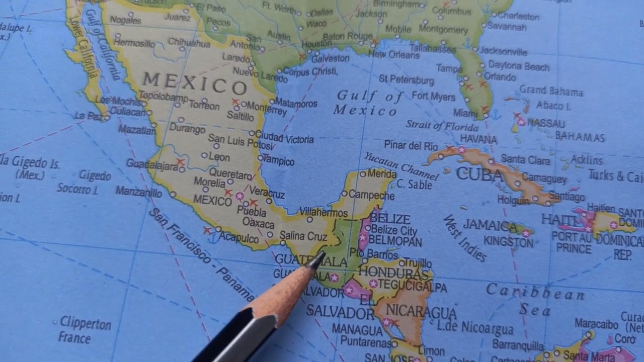 GUATEMALA MAP