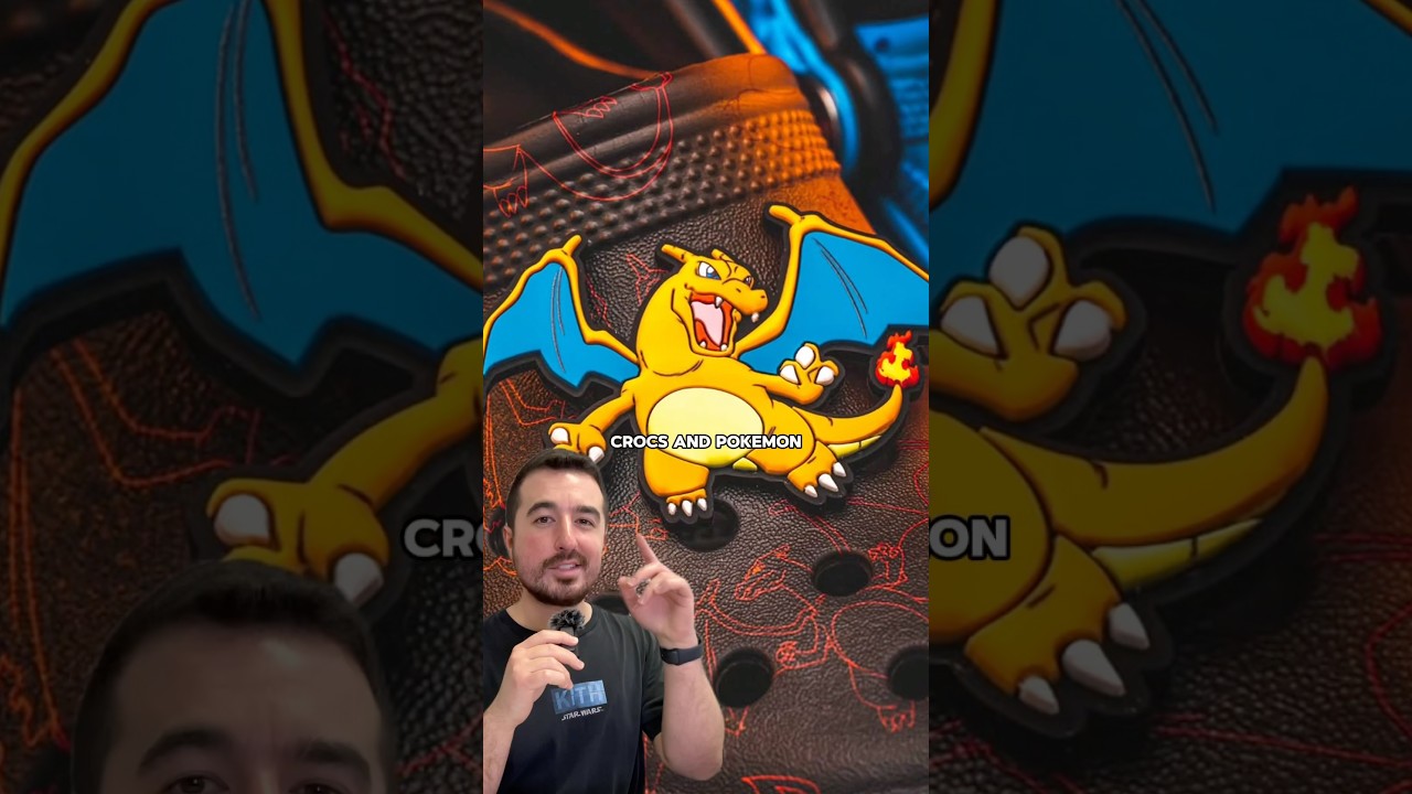 Crocs Made Charizard and Blastoise Pokemon Crocs🔥