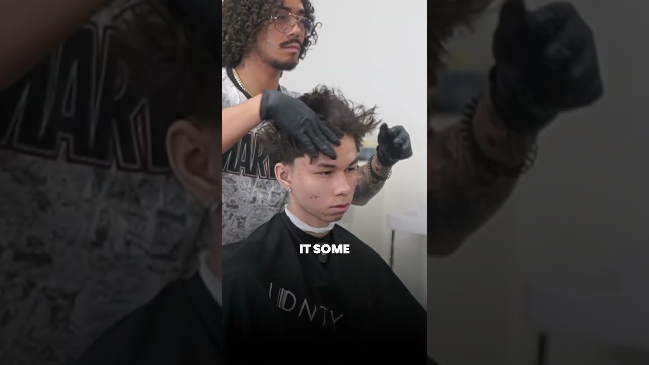 Sea Salt Spray on 1A Hair Test