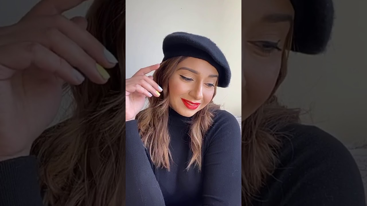 How to wear a Beret Hat 2 ways - Perfecting the French Style