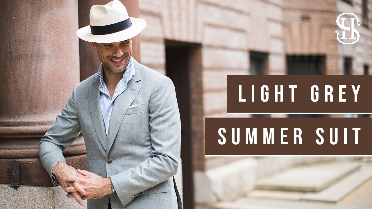5 Light Grey Suit Combinations For Summer | What To Wear With Light Grey Suit