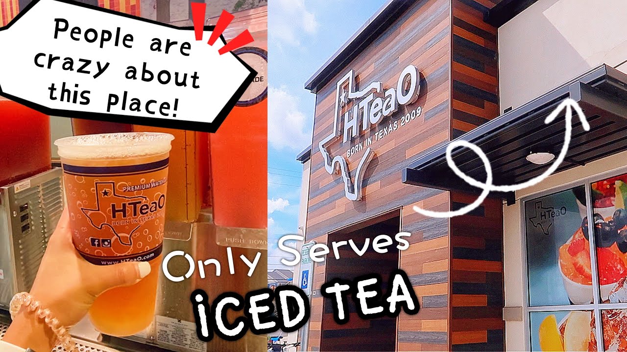 This place ONLY sells ICED TEA and people are crazy about it- HTeaO Iced Tea in Texas| Worth It?