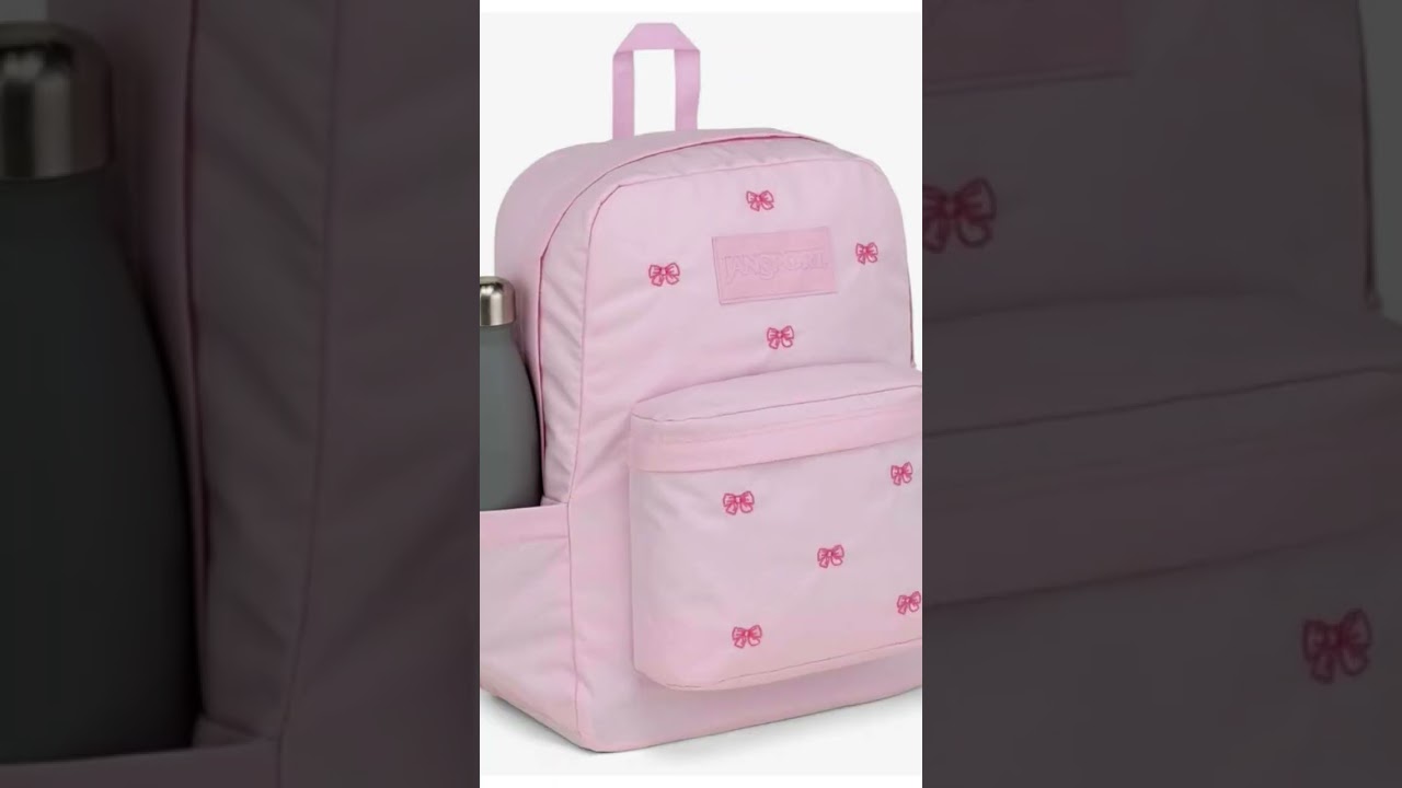 The Pink Bow backpack by Jansport is on Amazon!  #amazon #jansport #pink #backtoschool #prettyinpink