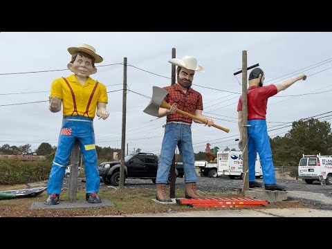 The Magic Forest Muffler Men
