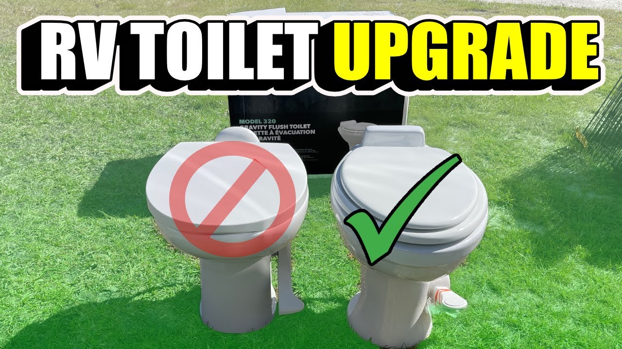 RV Toilet Upgrade! Dometic 320 Toilet Install | Full Time RV Life