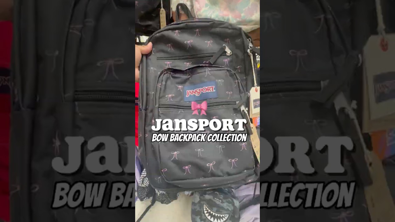 Jansport Bow Backpack 🎒 #jansport #backtoschool #school #schoolsupplies #schoollife #coquette