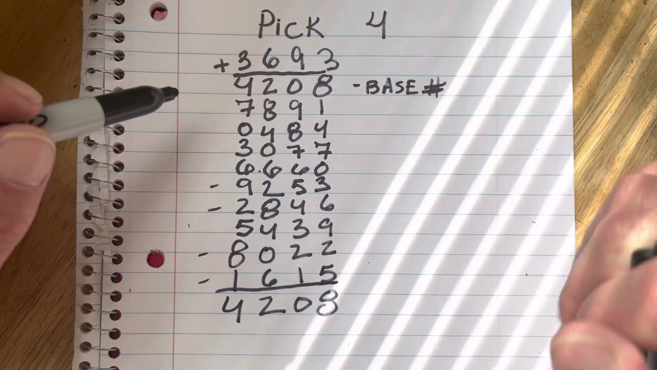 🛑🔥WIN PICK 4 IN ANY STATE! GREAT WINNING PICK 4 STRATEGY