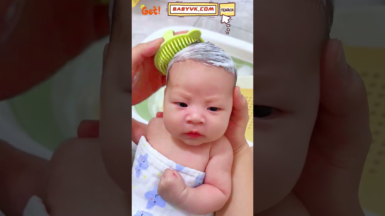 Looking for a Safe and Gentle Hair Wash for Your Baby? Try the Soft Baby Hair Brush! #baby