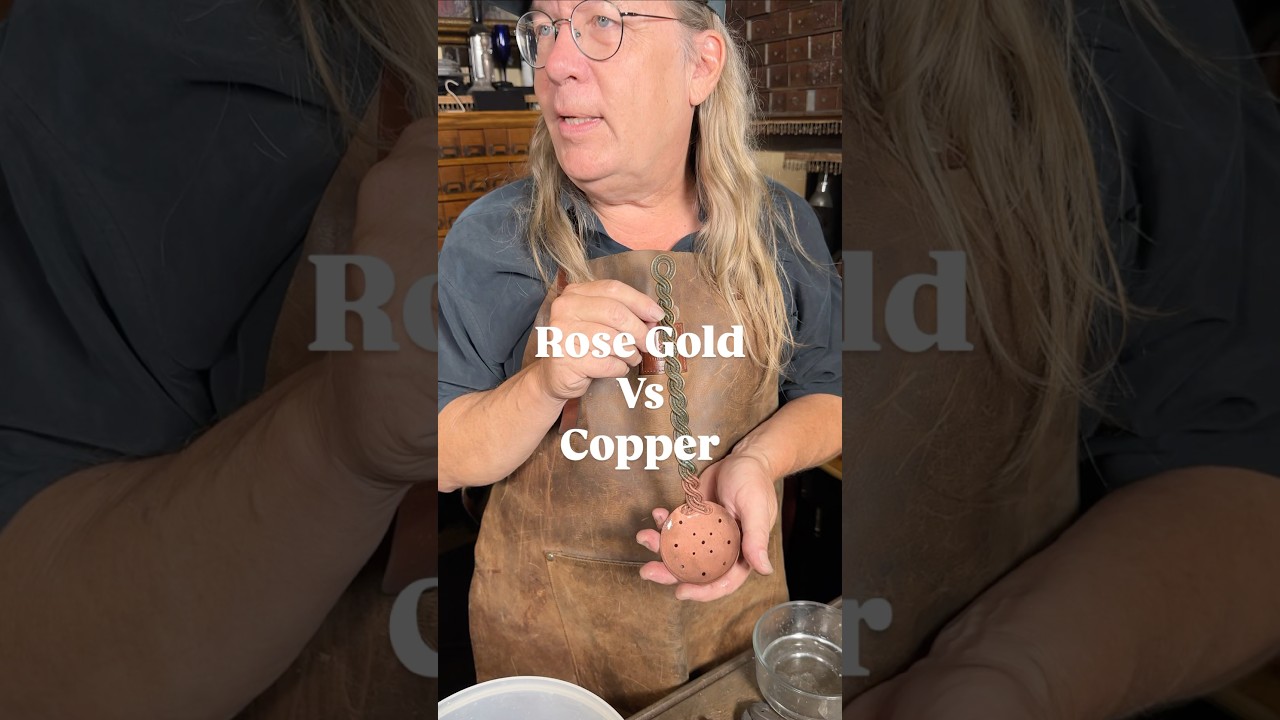 Is copper better than rose gold? #jewelry