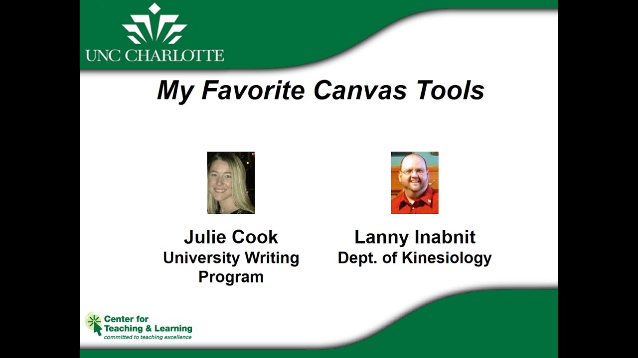 My Favorite Canvas Tools (11/17/16 Webinar)