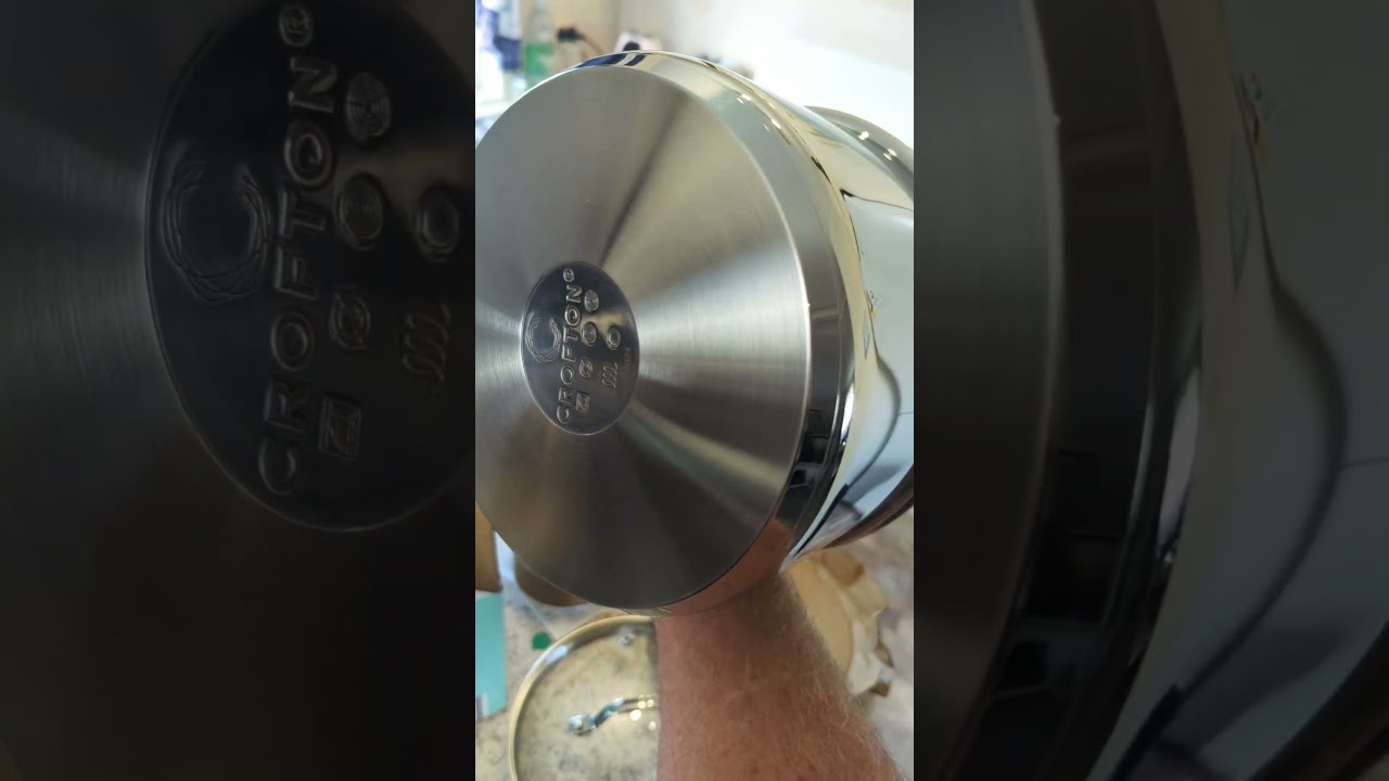 Crofton Stainless Steel Saucepan Set Review, unboxing. #aldi #crofton #saucepanset