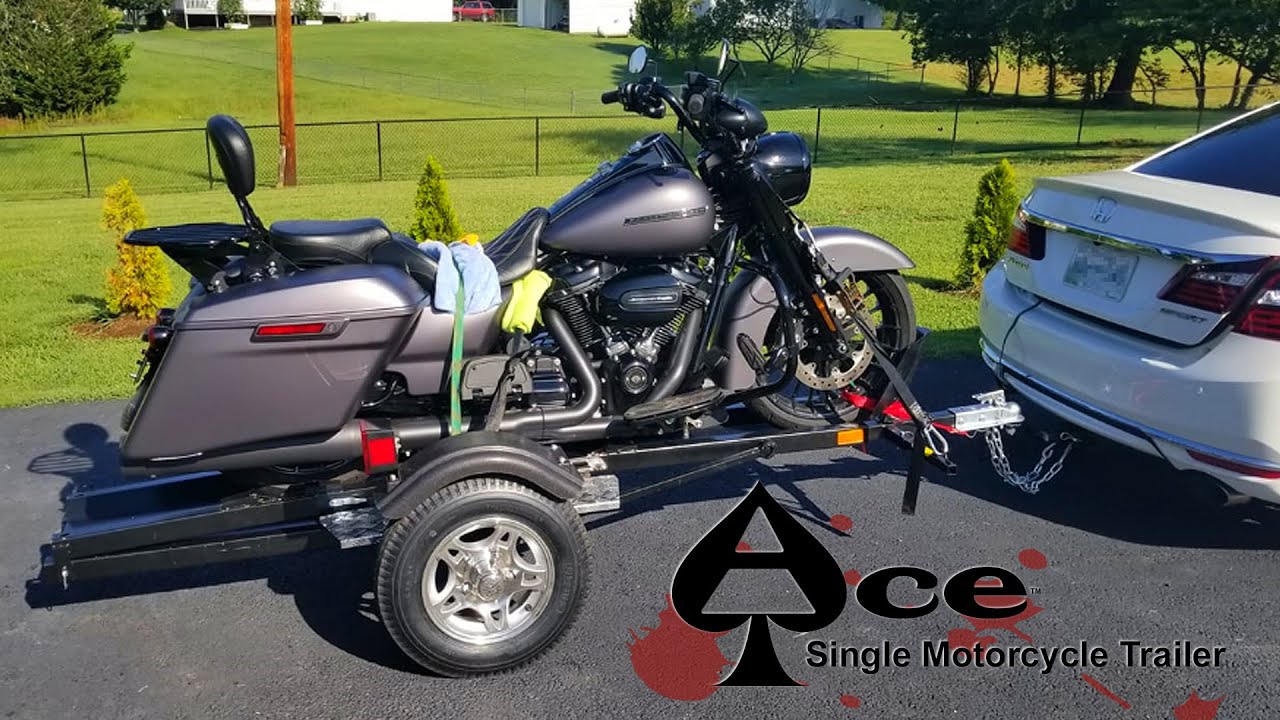 Single Motorcycle Trailer - ACE