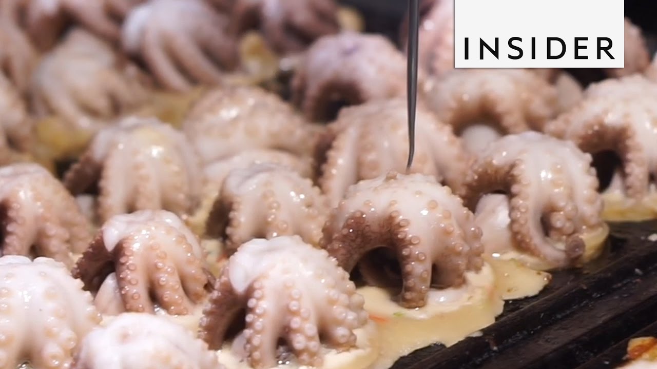 Eat Whole Baby Octopus In This Unique Take On Takoyaki