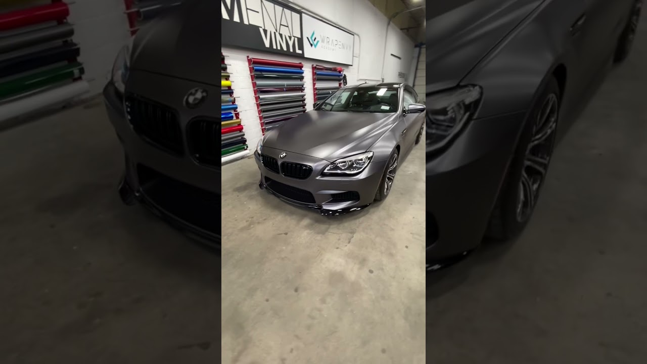 BMW M6 gets Satin Dark Grey
