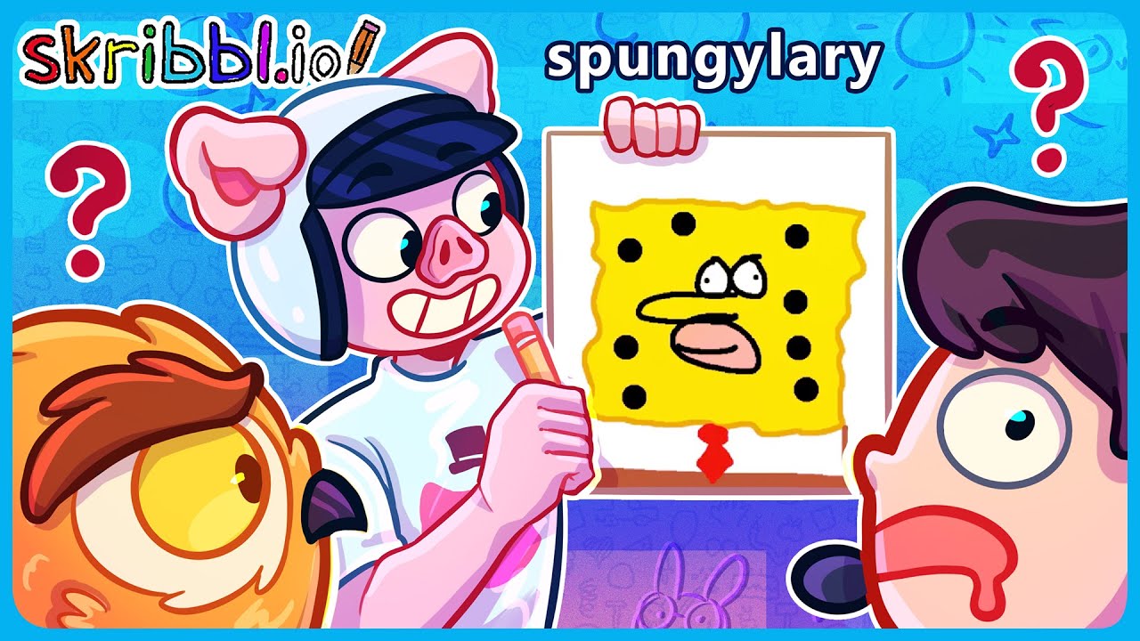 this skribblio video melted our brain cells...
