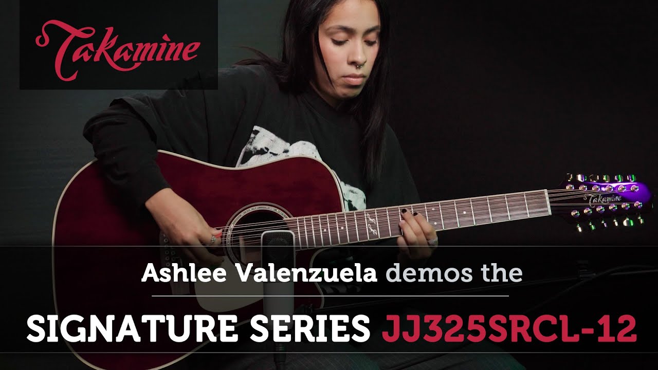 Takamine Guitars | Signature Series John Jorgenson JJ325SRCL-12 Demo | Ashlee Valenzuela