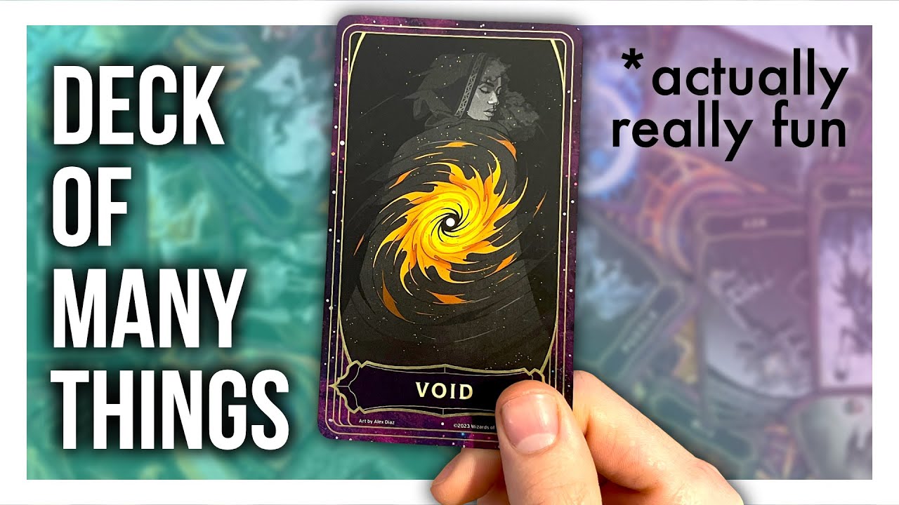 The Deck of Many Things - Ultimate Guide for Players & DMs