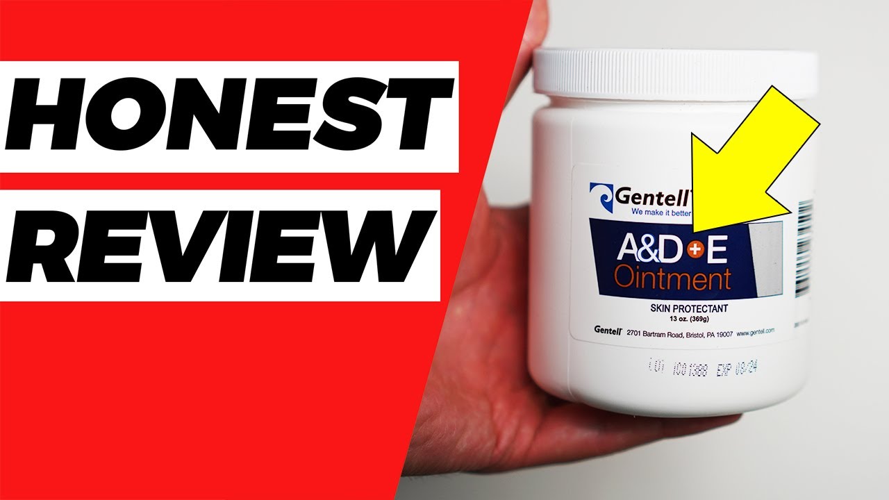 Gentell A & D Plus E Ointment Review (Link Below 👇)