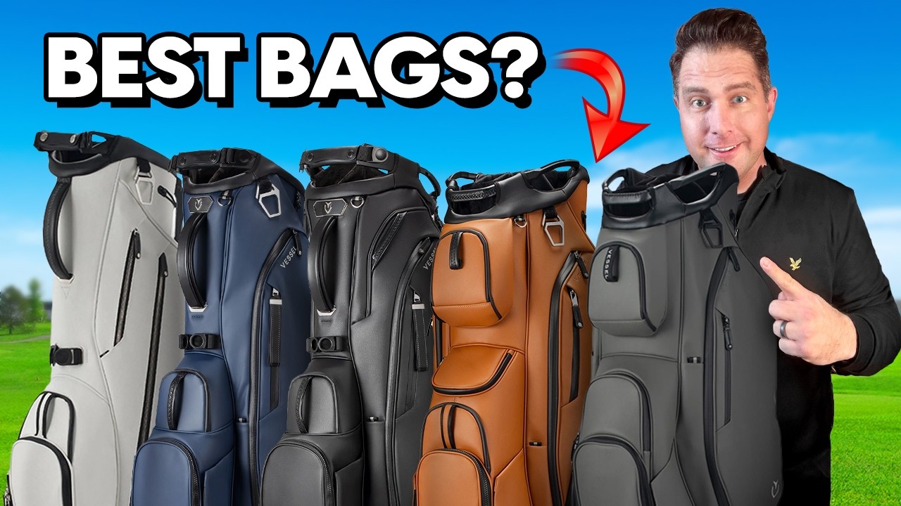 I Tested 16 VESSEL GOLF BAGS (Which is Best?)