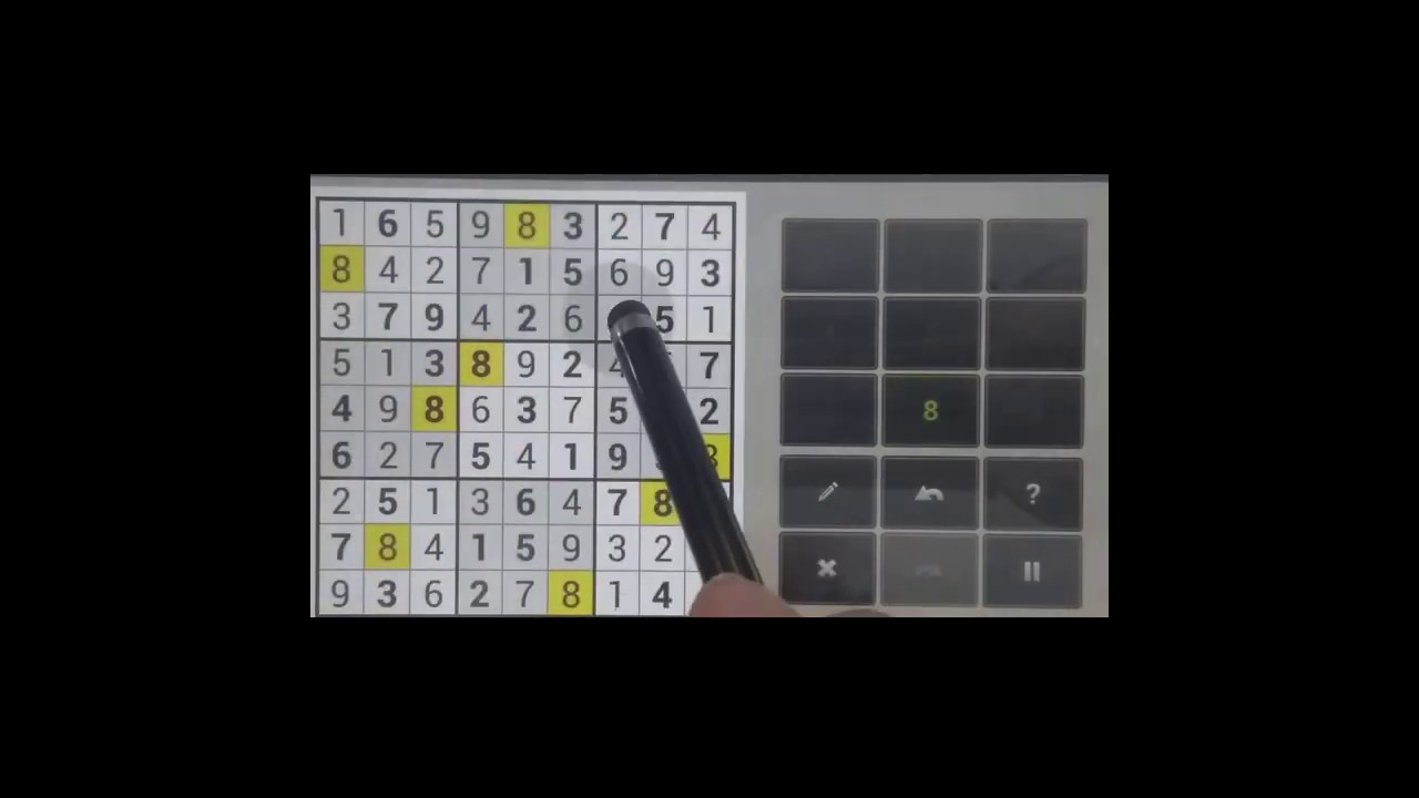 Sudoku Solver - Sudoku Easy Puzzle With Answers #1