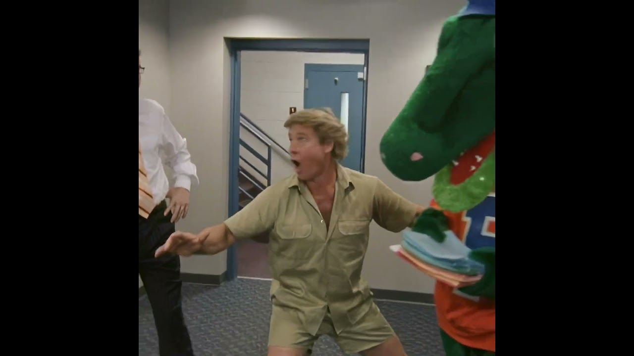Steve Irwin + Albert Gator | This Is SportsCenter Commercial (HD)