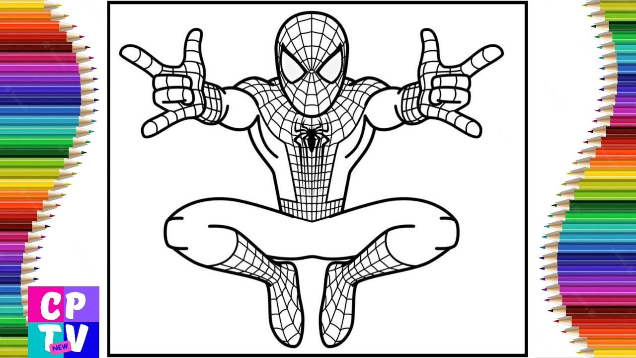 Spiderman Coloring Pages/How to Color Spiderman/New Spider-man PS5/Elektronomia–Crystal[NCS Release]