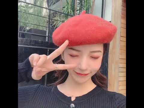 Fashion Soft Wool Beret Hats For Women Winter Autumn French Hat Girls Flat Caps