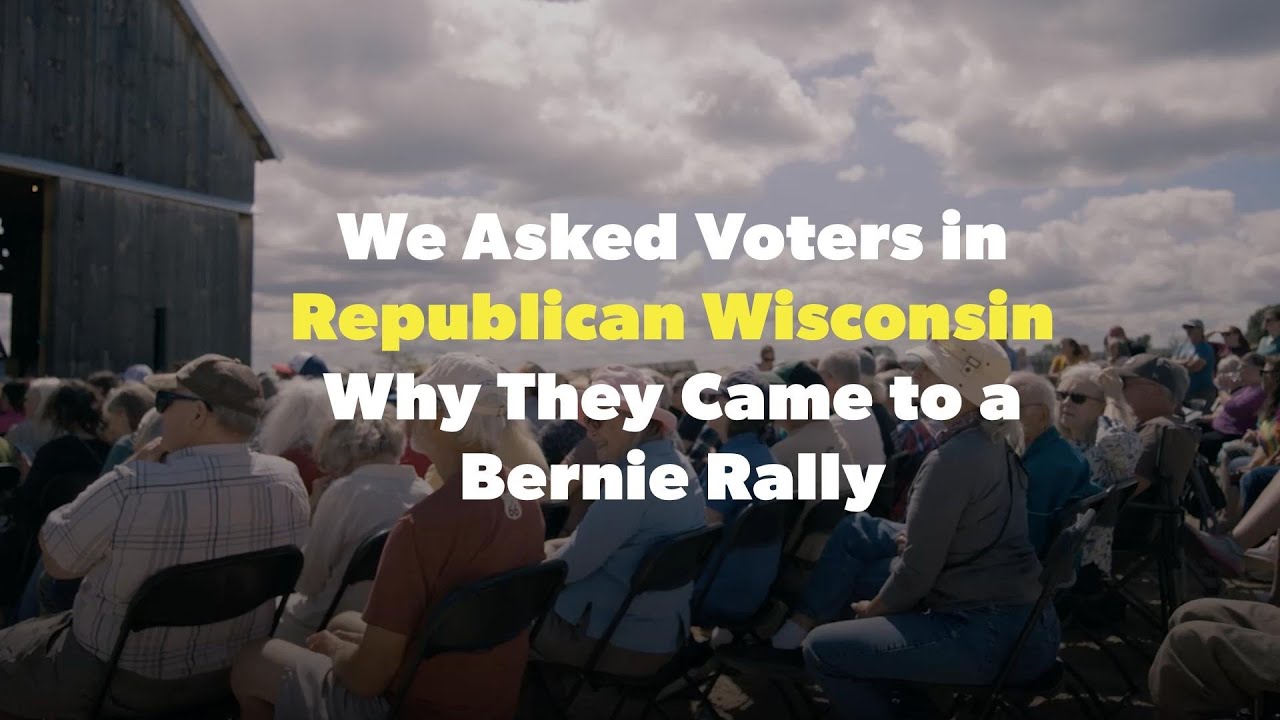 We Asked Voters in a Republican Wisconsin District Why They Came to a Bernie Rally