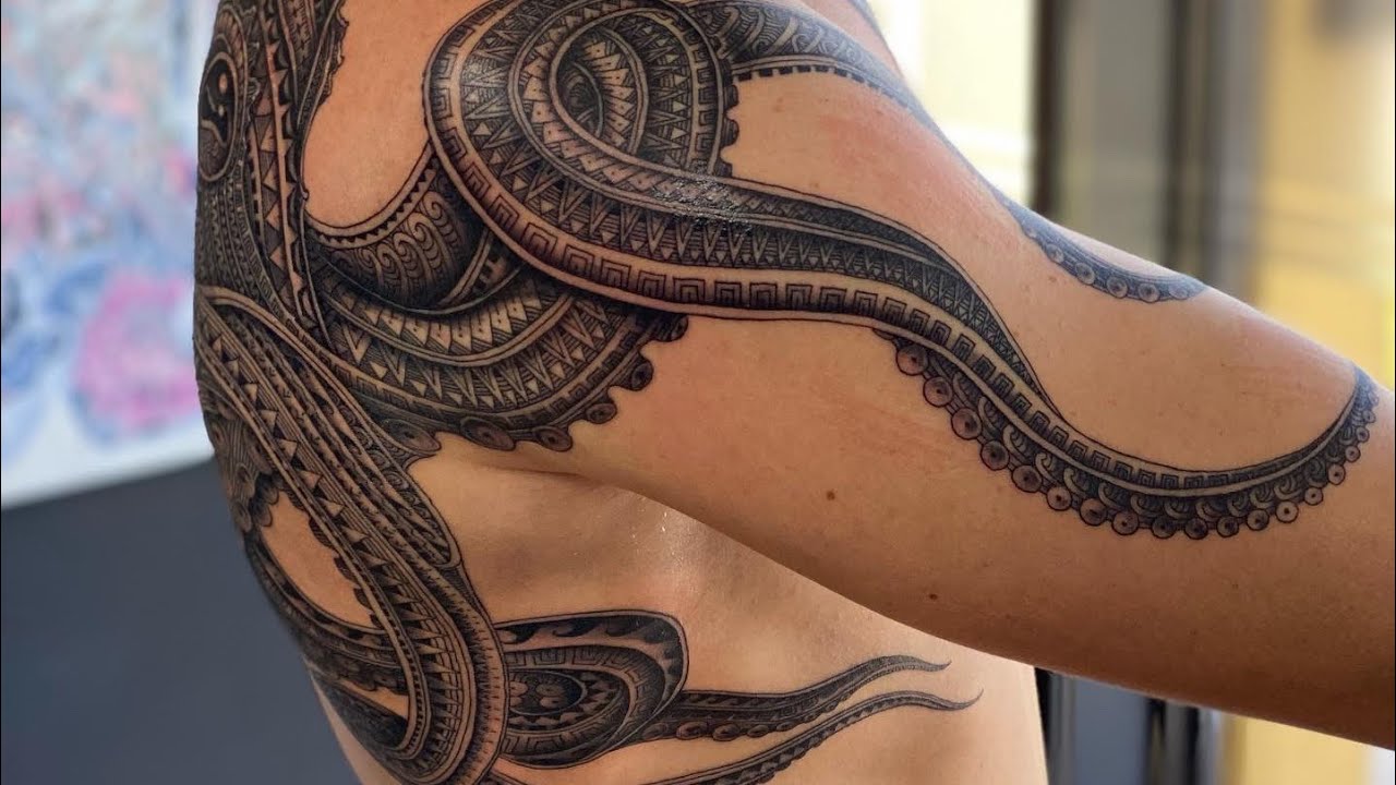 octopus | tattoo | polynesian | tatau