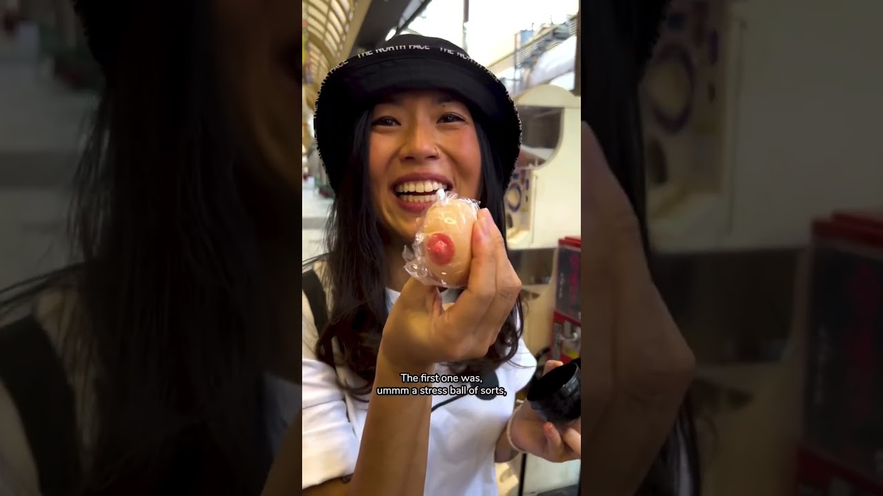 BEWARE of Black Gachapon in Japan 😳 #shorts
