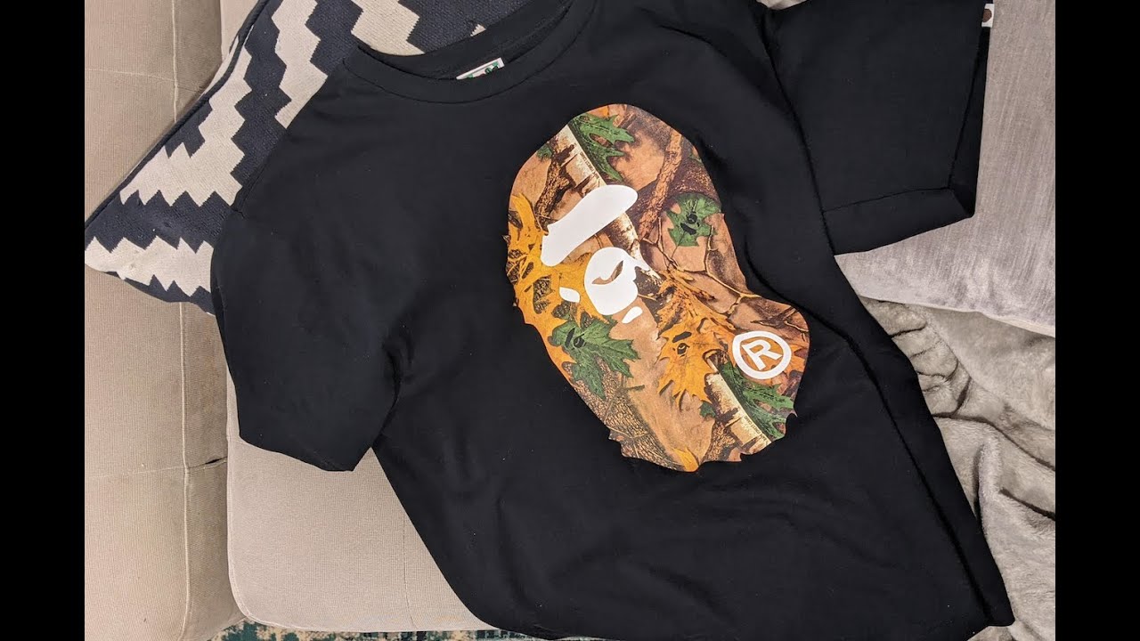 A Bathing Ape (BAPE) Tshirt - Sizing and Fit