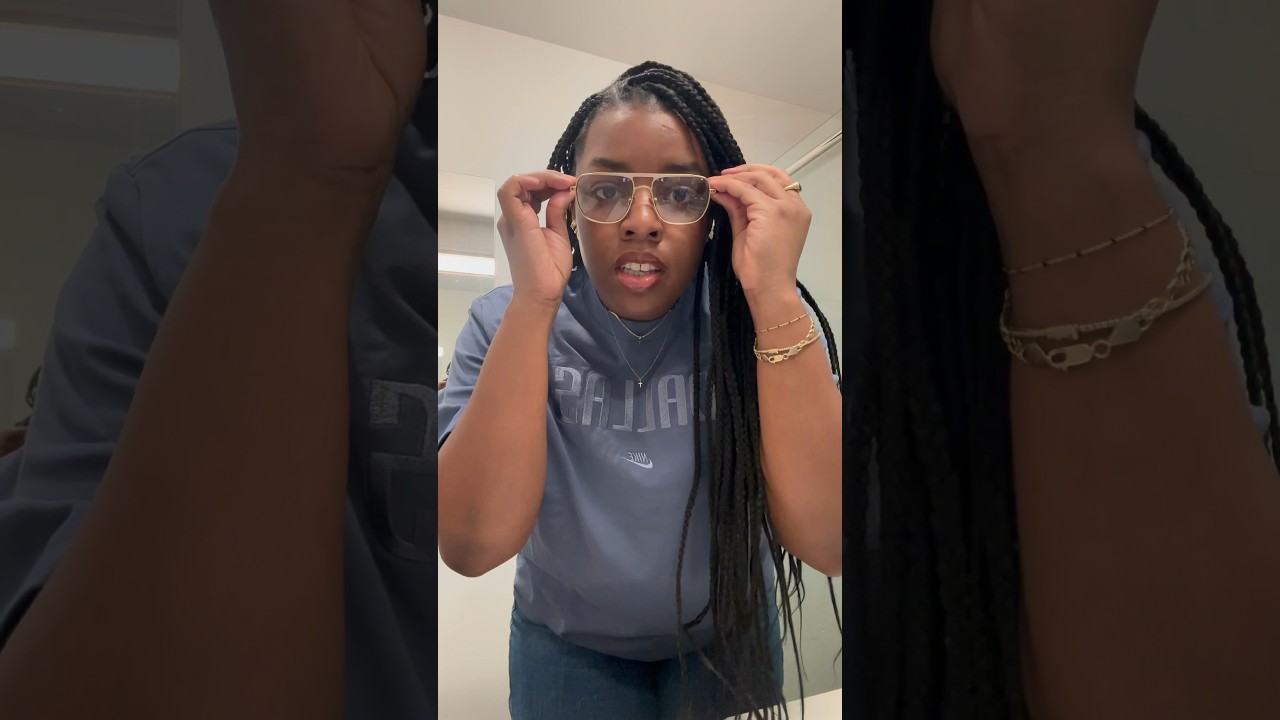 Elisa Johnson Sunglasses Unboxing + Try-on - Jane in Gold Metal 😎💛 #sunglasses #elisajohnson