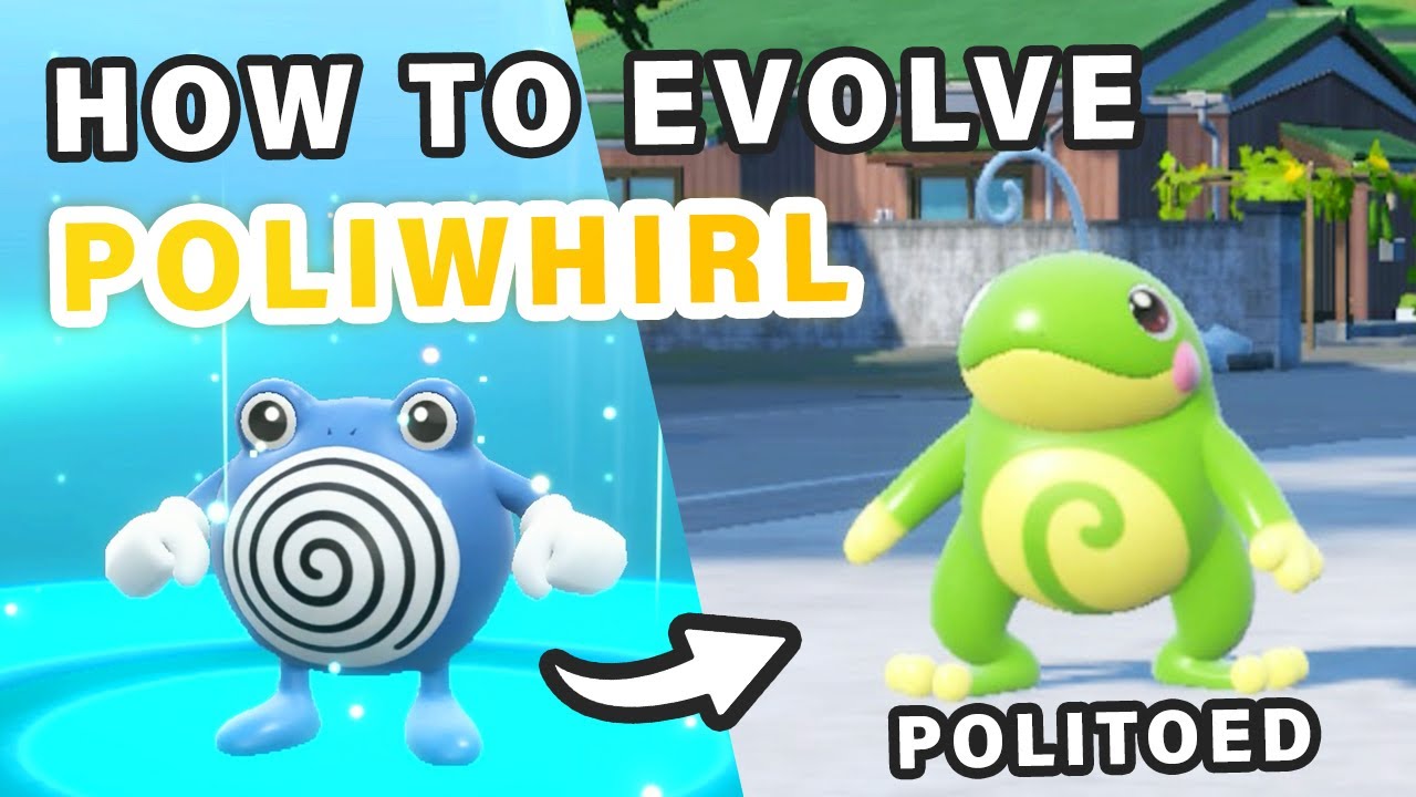 How to Evolve Poliwhirl into Politoed ► Pokemon Scarlet & Violet