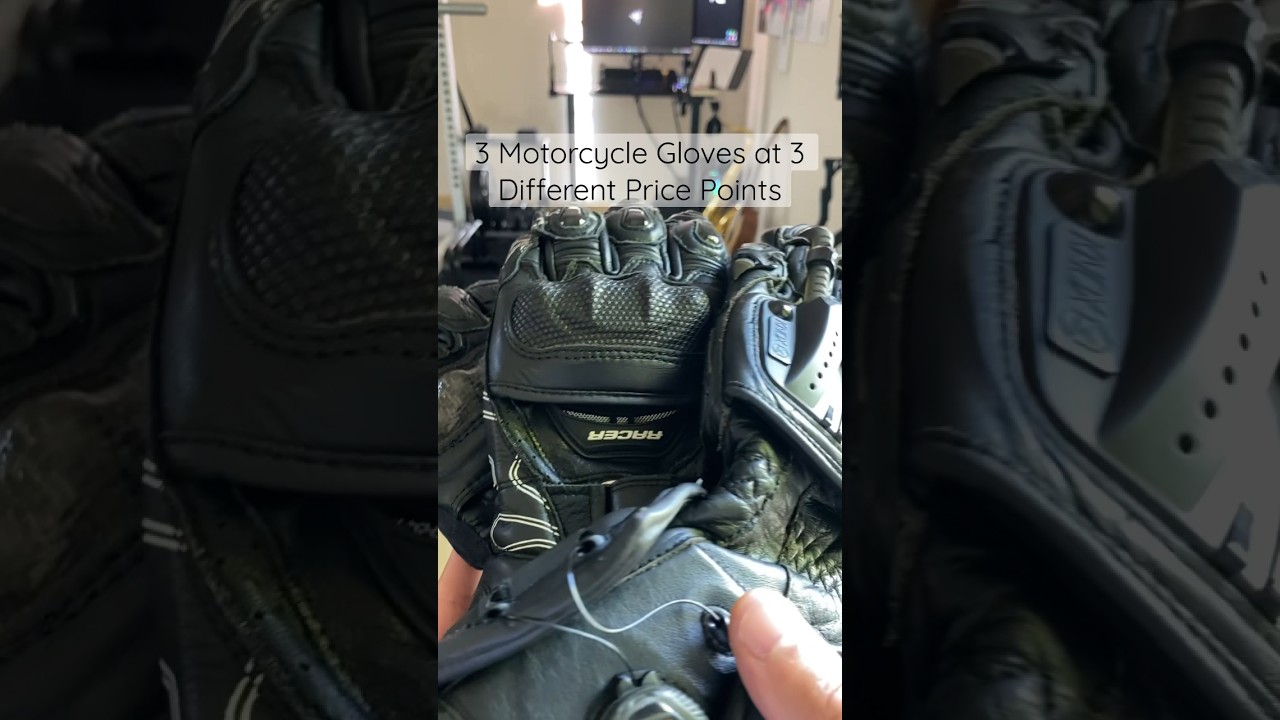 The BEST Value Motorcycle Gloves on the Market!! #motorcycle #alpinestars #racer #knox