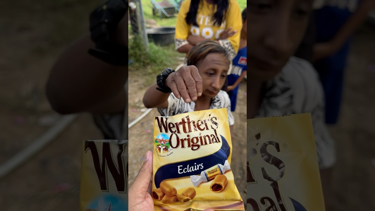 Yummy Bites Werther’S Original Chocolate Soft Candy eating by #masterlee |#viralvideo #satisfying