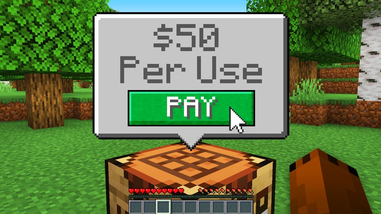 I Turned Minecraft into a Pay-to-Win Game