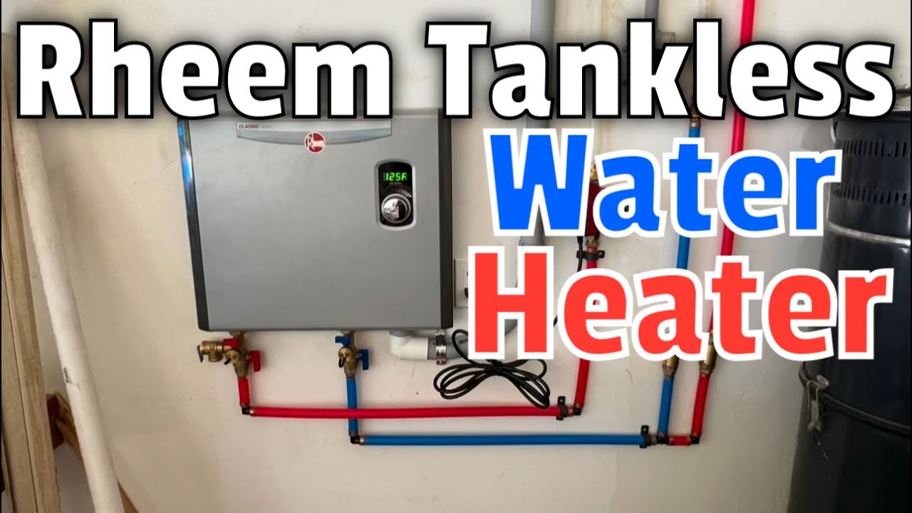 Rheem 36 KW Electric Tankless Water Heater Installation In Fort Myers, FL - Ultra Plumbing