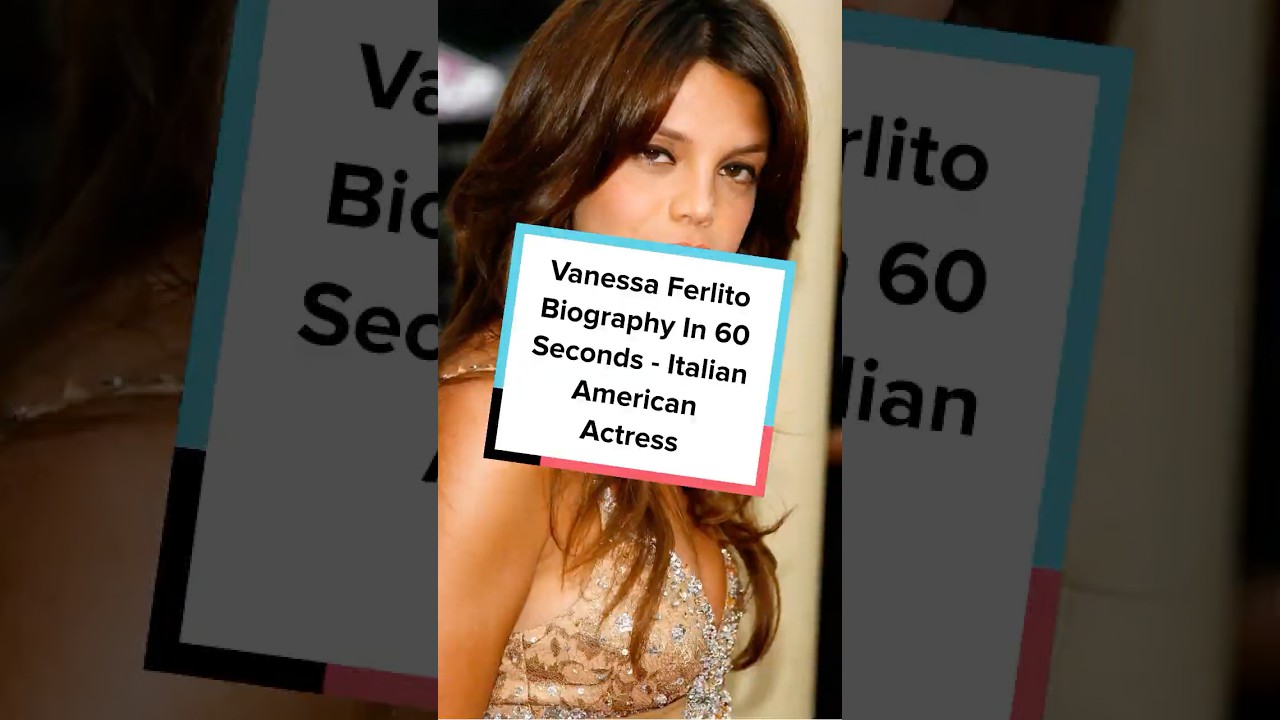 Vanessa Ferlito Biography In 60 Seconds - Italian American Actress