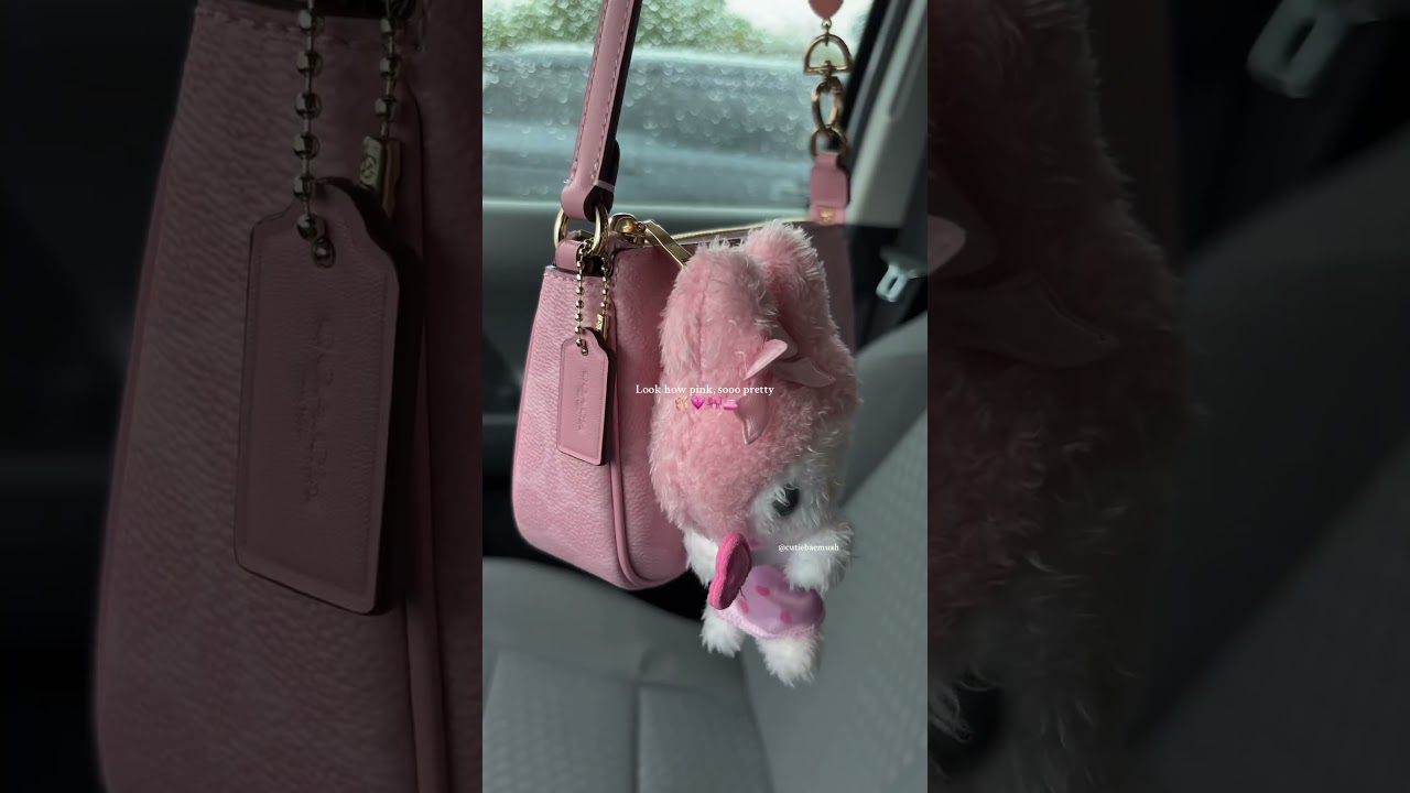 Coach Nolita 19💗 #coach #coachpowderpink #minibag #hellokitty #sanrio #pink #coachbag #purse