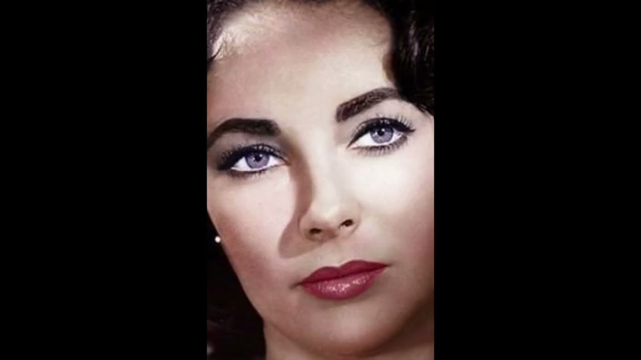 Did you know that Elizabeth Taylor had purple eyes and a double row of eyelashes #shorts
