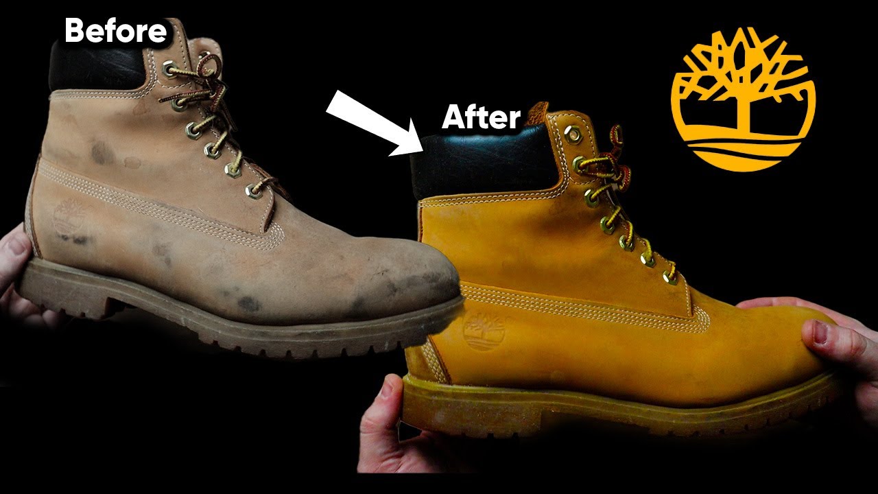 STOP Cleaning Your Suede/Nubuck Boots the WRONG Way! How to Clean & Condition Timberlands Boots
