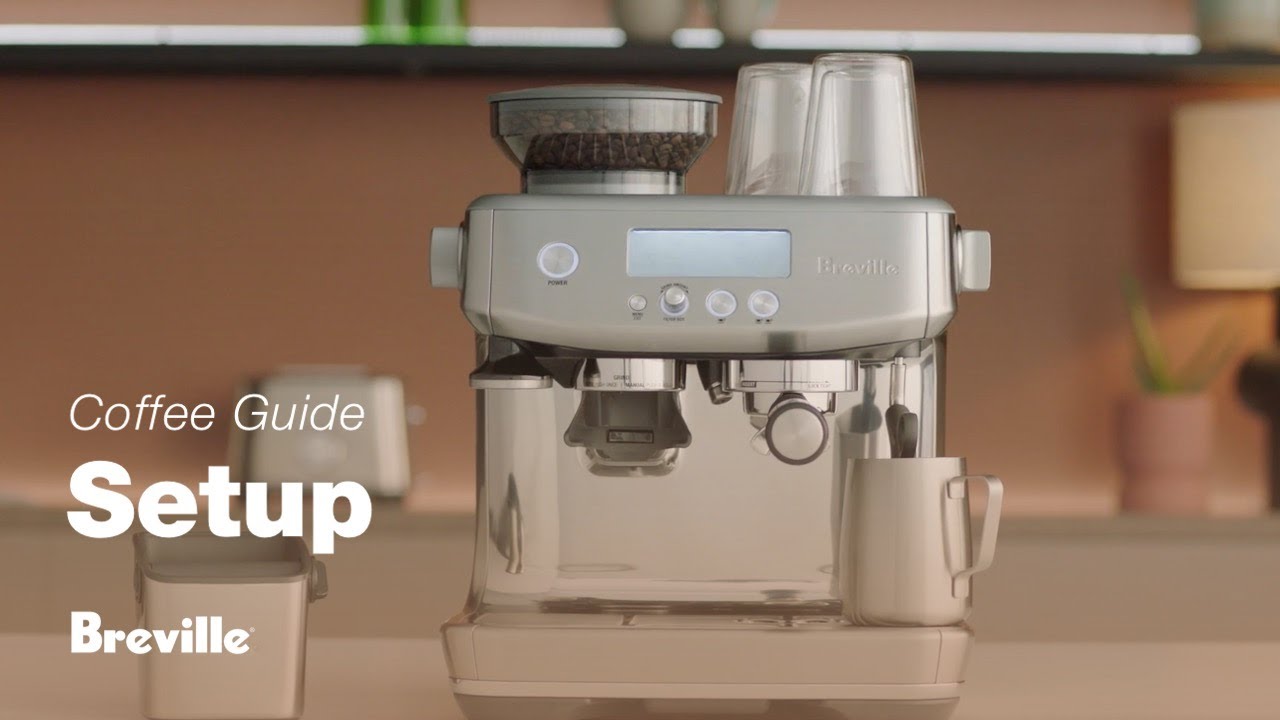 The Barista Pro™ | Set up your espresso machine in seven easy steps | Breville USA