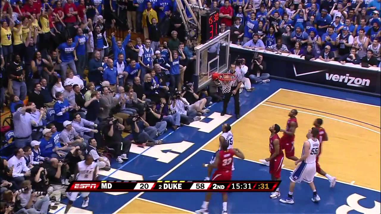 Top 10 Plays in Cameron Indoor (1/3/15)