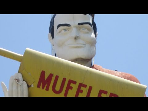 Why are they called Muffler Men?