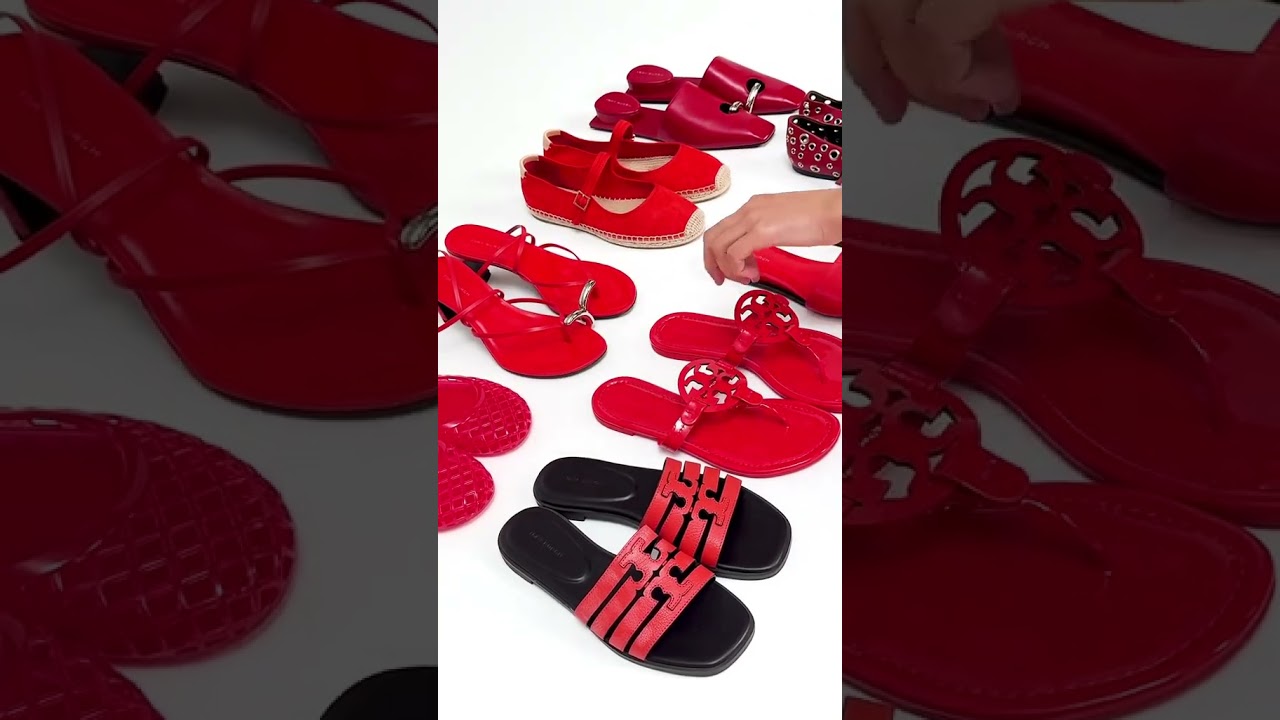 ♥️💋🌹🎈🍓🍒🍎👠🍅🦞 red sandals for summer, please!! #sandals #summershoes #redsandals