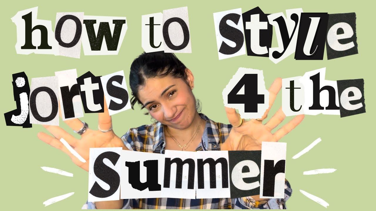how to style jorts (casual + cute)