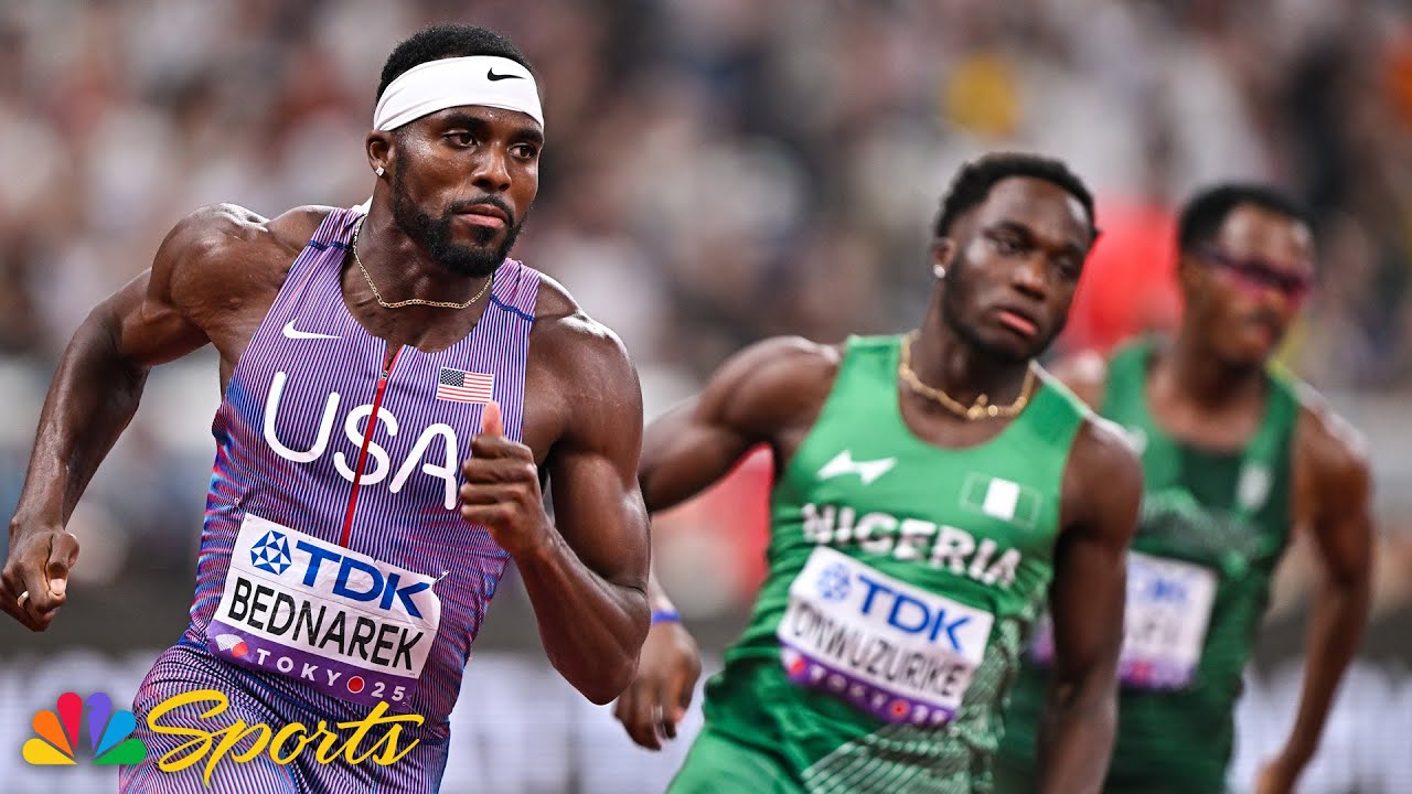 Kenny Bednarek smoothly takes down field for convincing 200m heat win in Tokyo | NBC Sports